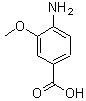 4-Amino-3-methoxybenzoic acid Structure,2486-69-3Structure