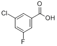 3-Chloro-5-fluorobenzoic acid Structure,25026-64-6Structure