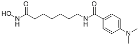 4-(Dimethylamino)-N-[7-(hydroxyamino)-7-oxoheptyl]-benzamide Structure,251456-60-7Structure