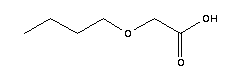 2-丁氧基乙酸結(jié)構(gòu)式_2516-93-0結(jié)構(gòu)式