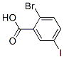 2-溴-5-碘苯甲酸結(jié)構(gòu)式_25252-00-0結(jié)構(gòu)式