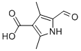 5-Formyl-2,4-dimethyl-1H-pyrrole-3-carboxylic acid Structure,253870-02-9Structure