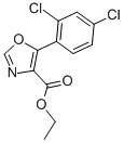 Ethyl 5-(2,4-dichlorophenyl)-1,3-oxazole-4-carboxylateStructure,254749-13-8Structure Ethyl 5-(2,4-dichlorophenyl)-1,3-oxazole-4-carboxylate Structure,254749-13-8Structure