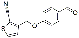 3-[(4-甲?；窖趸?甲基]噻吩-2-甲腈結(jié)構(gòu)式_256471-05-3結(jié)構(gòu)式