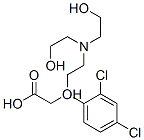 2,4-二氯苯氧乙酸三乙醇胺鹽結(jié)構(gòu)式_2569-01-9結(jié)構(gòu)式