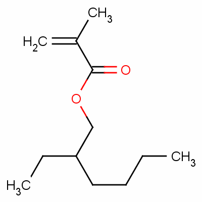 2-Propenoic acid, 2-methyl-, 2-ethylhexyl ester, homopolymerStructure,25719-51-1Structure 2-Propenoic acid, 2-methyl-, 2-ethylhexyl ester, homopolymer Structure,25719-51-1Structure