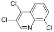 3,4,8-Trichloro-quinoline Structure,25771-77-1Structure