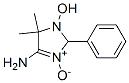 4-氨基-1-羥基-5,5-二甲基-2-苯基-2,5-二氫-1h-咪唑-3-ium-3-olate結(jié)構(gòu)式_257932-10-8結(jié)構(gòu)式
