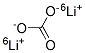 Lithium-6 carbonate Structure,25890-20-4Structure