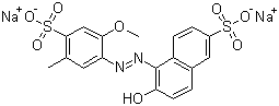 Allura red Structure,25956-17-6Structure