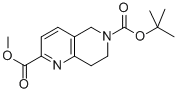 6-Tert-butyl 2-methyl 7,8-dihydro-1,6-naphthyridine-2,6(5H)-dicarboxylateStructure,259809-47-7Structure 6-Tert-butyl 2-methyl 7,8-dihydro-1,6-naphthyridine-2,6(5H)-dicarboxylate Structure,259809-47-7Structure