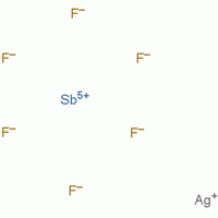 Silver hexafluoroantimonate Structure,26042-64-8Structure