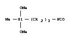 Silane,(3-isocyanatopropyl)dimethoxymethylStructure,26115-72-0Structure Silane,(3-isocyanatopropyl)dimethoxymethyl Structure,26115-72-0Structure