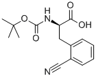 Boc-D-Phe(2-CN)-OH Structure,261380-28-3Structure