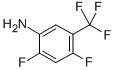 2,4-Difluoro-5-(trifluoromethyl)aniline Structure,261944-56-3Structure
