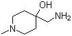 4-Aminomethyl-1-methylpiperidin-4-ol Structure,26228-68-2Structure