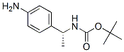 (R)-叔丁基 1-(4-氨基苯基)乙基氨基甲酸酯結(jié)構(gòu)式_262368-44-5結(jié)構(gòu)式