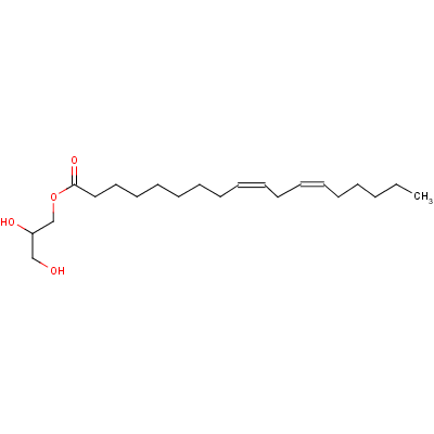 (9Z,12z)-octadeca-9,12-dienoic acid, monoester with glycerolStructure,26545-74-4Structure (9Z,12z)-octadeca-9,12-dienoic acid, monoester with glycerol Structure,26545-74-4Structure