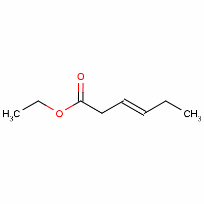 3-己烯酸乙酯結(jié)構(gòu)式_26553-46-8結(jié)構(gòu)式