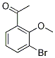 1-(3-Bromo-2-methoxyphenyl)ethan-1-oneStructure,267651-23-0Structure 1-(3-Bromo-2-methoxyphenyl)ethan-1-one Structure,267651-23-0Structure
