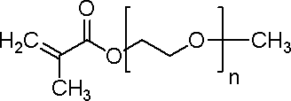 Poly(ethylene glycol) methyl ether methacrylateStructure,26915-72-0Structure Poly(ethylene glycol) methyl ether methacrylate Structure,26915-72-0Structure