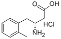 (R)-3-amino-4-(2-methylphenyl)butanoic acid hydrochloride Structure,269398-79-0Structure