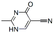 5-Pyrimidinecarbonitrile, 1,6-dihydro-2-methyl-6-oxo-Structure,27058-54-4Structure 5-Pyrimidinecarbonitrile, 1,6-dihydro-2-methyl-6-oxo- Structure,27058-54-4Structure