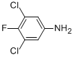 3,5-Dichloro-4-fluoroaniline Structure,2729-34-2Structure