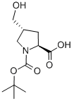 (2S,4r)-1-(tert-butoxycarbonyl)-4-(hydroxymethyl)pyrrolidine-2-carboxylic acidStructure,273221-97-9Structure (2S,4r)-1-(tert-butoxycarbonyl)-4-(hydroxymethyl)pyrrolidine-2-carboxylic acid Structure,273221-97-9Structure