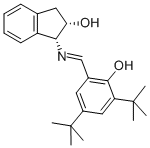 (1R,2s)-1-((e)-(3,5-di-tert-butyl-2-hydroxybenzylidene)amino)-2,3-dihydro-1h-inden-2-olStructure,275374-67-9Structure (1R,2s)-1-((e)-(3,5-di-tert-butyl-2-hydroxybenzylidene)amino)-2,3-dihydro-1h-inden-2-ol Structure,275374-67-9Structure