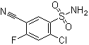 4-Chloro-2-fluoro-5-sulfonamidebenzonitrileStructure,27589-31-7Structure 4-Chloro-2-fluoro-5-sulfonamidebenzonitrile Structure,27589-31-7Structure