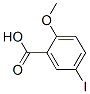 5-Iodo-2-methoxybenzoic acidStructure,2786-00-7Structure 5-Iodo-2-methoxybenzoic acid Structure,2786-00-7Structure