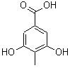 3,5-Dihydroxy-4-methylbenzoic acidStructure,28026-96-2Structure 3,5-Dihydroxy-4-methylbenzoic acid Structure,28026-96-2Structure