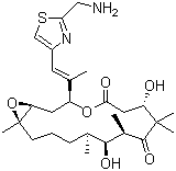 21-Amino-Epothilone BStructure,280578-49-6Structure 21-Amino-Epothilone B Structure,280578-49-6Structure