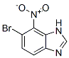 1H-Benzimidazole, 6-bromo-7-nitro-Structure,281190-51-0Structure 1H-Benzimidazole, 6-bromo-7-nitro- Structure,281190-51-0Structure