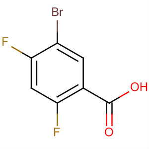 5-Bromo-2,4-difluorobenzoicacidStructure,28314-83-2Structure 5-Bromo-2,4-difluorobenzoicacid Structure,28314-83-2Structure
