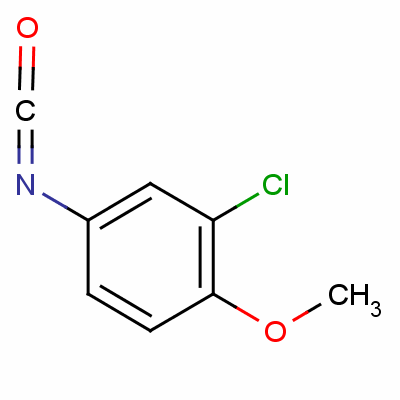 3-Chloro-4-methoxyphenyl isocyanateStructure,28395-76-8Structure 3-Chloro-4-methoxyphenyl isocyanate Structure,28395-76-8Structure