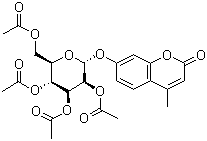 4-Methylumbelliferyl 2,3,4,6-tetra-o-acetyl-alpha-d-mannopyranoside Structure,28541-71-1Structure