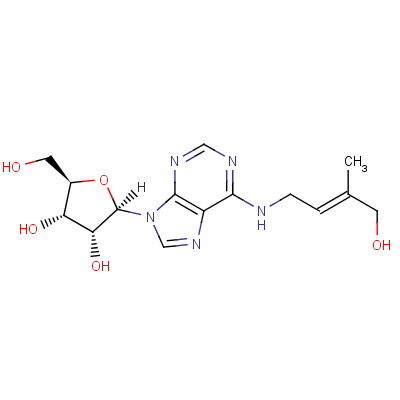 玉米素核糖甙同分異構(gòu)體混合物結(jié)構(gòu)式_28542-78-1結(jié)構(gòu)式