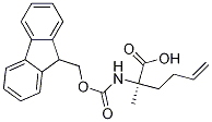 (S)-2-((((9h-fluoren-9-yl)methoxy)carbonyl)amino)-2-methylhex-5-enoicacid Structure,288617-72-1Structure