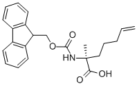 (S)-2-{[(9h-fluoren-9-yl)methoxy]carbonylamino}-2-methylhept-6-enoic acid Structure,288617-73-2Structure