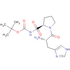 Tert-butyl((s)-1-((s)-2-carbamoylpyrrolidin-1-yl)-3-(1h-imidazol-4-yl)-1-oxopropan-2-yl)carbamateStructure,29133-55-9Structure Tert-butyl((s)-1-((s)-2-carbamoylpyrrolidin-1-yl)-3-(1h-imidazol-4-yl)-1-oxopropan-2-yl)carbamate Structure,29133-55-9Structure