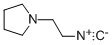 1-(2-異氰基乙基)-吡咯烷結(jié)構(gòu)式_2920-10-7結(jié)構(gòu)式