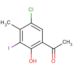1-(5-Chloro-2-hydroxy-3-iodo-4-methylphenyl)ethanoneStructure,292144-86-6Structure 1-(5-Chloro-2-hydroxy-3-iodo-4-methylphenyl)ethanone Structure,292144-86-6Structure