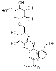 Genipin-1-b-d-gentiobioside Structure,29307-60-6Structure