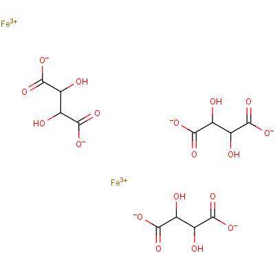 Iron(iii) 2,3-dihydroxysuccinateStructure,2944-68-5Structure Iron(iii) 2,3-dihydroxysuccinate Structure,2944-68-5Structure
