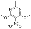 4,6-Dimethoxy-2-methyl-5-nitropyrimidine Structure,29939-34-2Structure