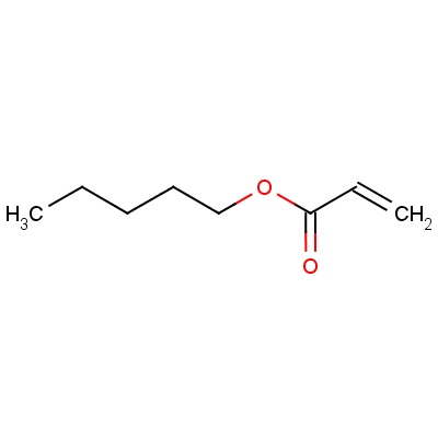 Pentyl acrylate Structure,2998-23-4Structure