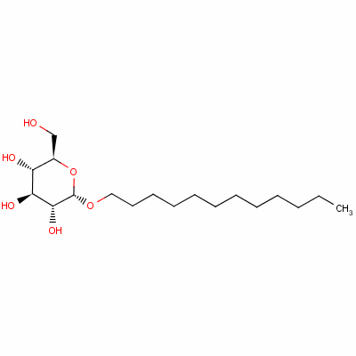 Dodecyl a-d-glucopyranoside Structure,29980-16-3Structure