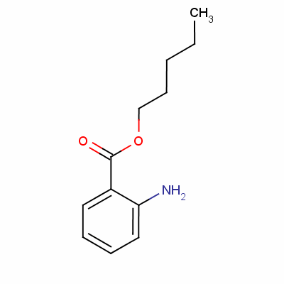 2-氨基苯甲酸戊酯結(jié)構(gòu)式_30100-15-3結(jié)構(gòu)式